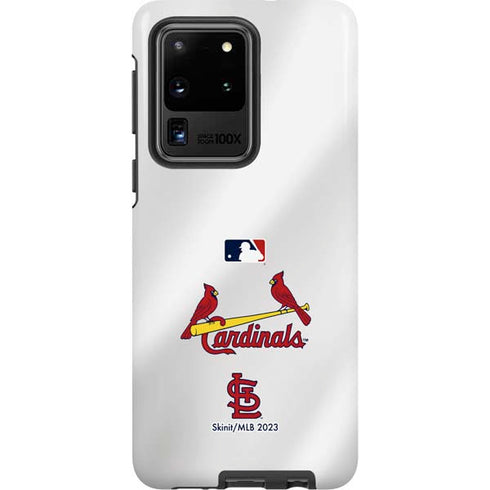 MLB St. Louis Cardinals Home Jersey Galaxy S20 Ultra 5G Pro Case