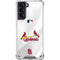 MLB St. Louis Cardinals Home Jersey Galaxy S21 5G Clear Case