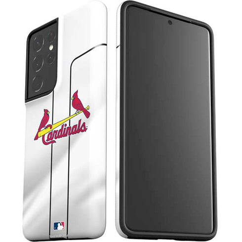 MLB St. Louis Cardinals Home Jersey Galaxy S21 Ultra 5G Pro Case