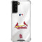 MLB St. Louis Cardinals Home Jersey Galaxy S22 Plus Clear Case