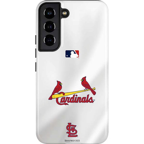 MLB St. Louis Cardinals Home Jersey Galaxy S22 Pro Case