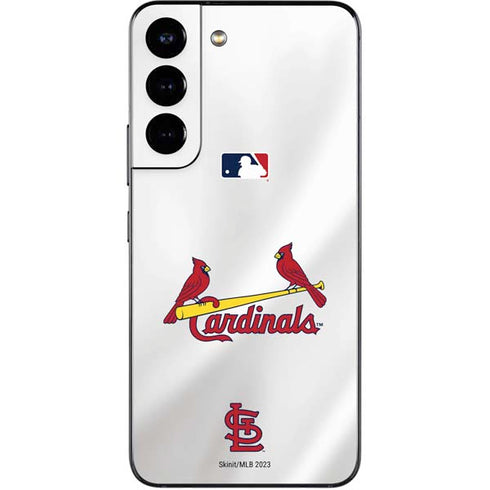 MLB St. Louis Cardinals Home Jersey Galaxy S22 Skin