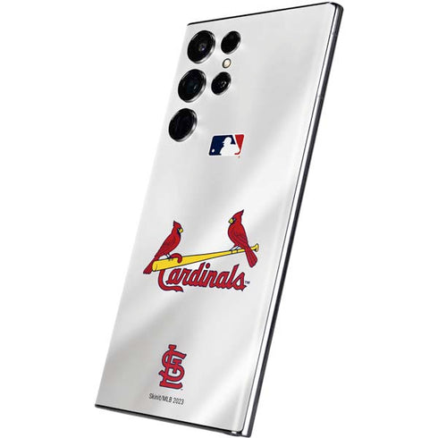 MLB St. Louis Cardinals Home Jersey Galaxy S22 Ultra Skin