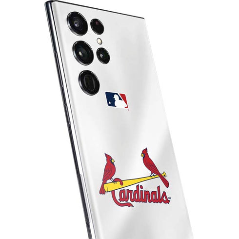 MLB St. Louis Cardinals Home Jersey Galaxy S22 Ultra Skin