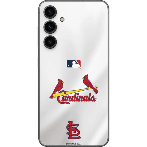MLB St. Louis Cardinals Home Jersey Galaxy S23 FE Skin