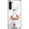 MLB St. Louis Cardinals Home Jersey Galaxy S23 Plus Clear Case