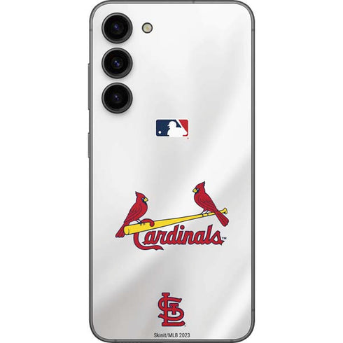 MLB St. Louis Cardinals Home Jersey Galaxy S23 Plus Skin