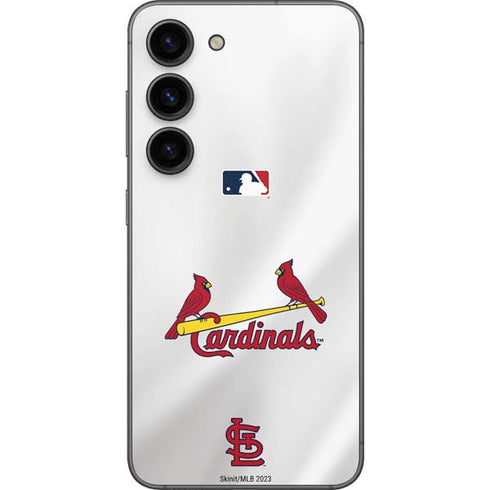 MLB St. Louis Cardinals Home Jersey Galaxy S23 Skin