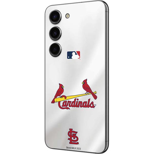 MLB St. Louis Cardinals Home Jersey Galaxy S23 Skin