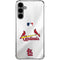 MLB St. Louis Cardinals Home Jersey Galaxy S24 Plus Clear Case