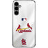 MLB St. Louis Cardinals Home Jersey Galaxy S24 Plus Clear Case