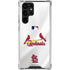 MLB St. Louis Cardinals Home Jersey Galaxy S24 Ultra Clear Case