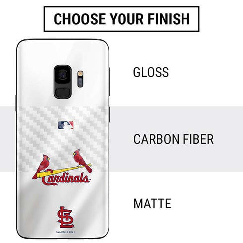 MLB St. Louis Cardinals Home Jersey Galaxy S9 Skin
