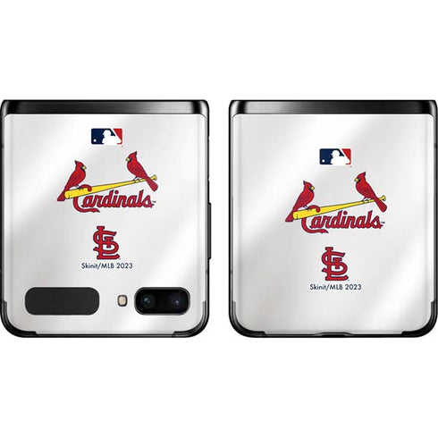 MLB St. Louis Cardinals Home Jersey Galaxy Z Flip Skin