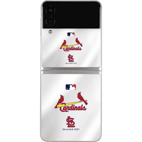 MLB St. Louis Cardinals Home Jersey Galaxy Z Flip3 5G Skin