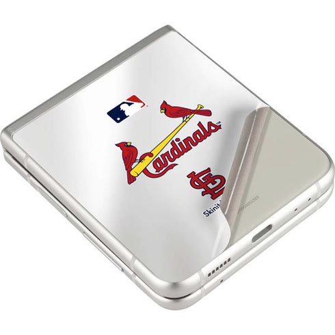 MLB St. Louis Cardinals Home Jersey Galaxy Z Flip4 5G Skin
