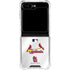MLB St. Louis Cardinals Home Jersey Galaxy Z Flip5 5G Clear Case