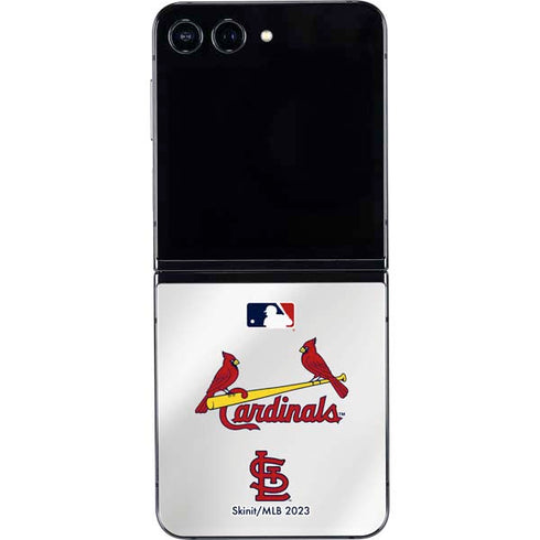 MLB St. Louis Cardinals Home Jersey Galaxy Z Flip5 5G Skin