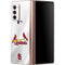 MLB St. Louis Cardinals Home Jersey Galaxy Z Fold2 5G Skin