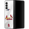 MLB St. Louis Cardinals Home Jersey Galaxy Z Fold3 5G Skin