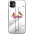 MLB St. Louis Cardinals Home Jersey iPhone 11 Clear Case
