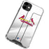 MLB St. Louis Cardinals Home Jersey iPhone 12 Mini Clear Case