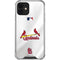 MLB St. Louis Cardinals Home Jersey iPhone 12 Mini Clear Case