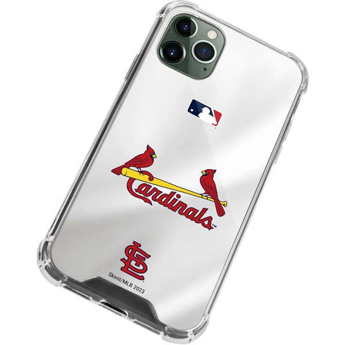 MLB St. Louis Cardinals Home Jersey iPhone 12 Pro Max Clear Case
