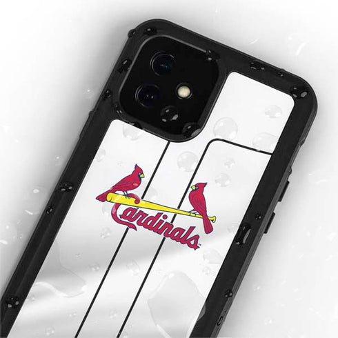 MLB St. Louis Cardinals Home Jersey iPhone 12 Waterproof Case