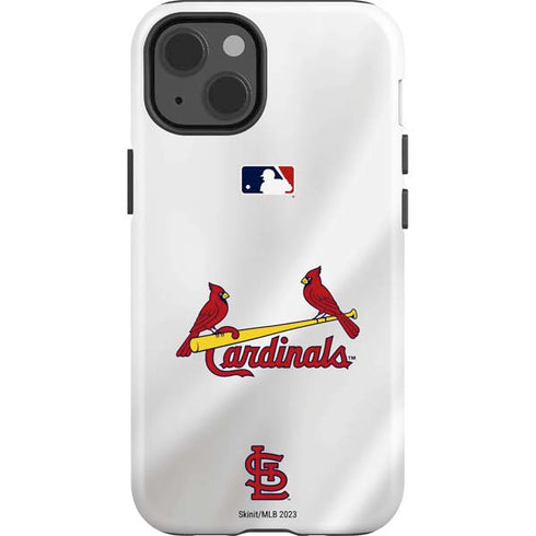 MLB St. Louis Cardinals Home Jersey iPhone 14 Impact Case