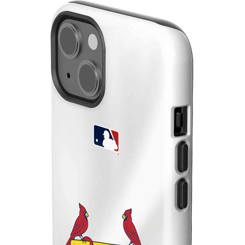 MLB St. Louis Cardinals Home Jersey iPhone 15 Plus Impact Case