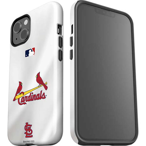 MLB St. Louis Cardinals Home Jersey iPhone 15 Plus Impact Case