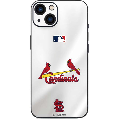 MLB St. Louis Cardinals Home Jersey iPhone 15 Plus Skin