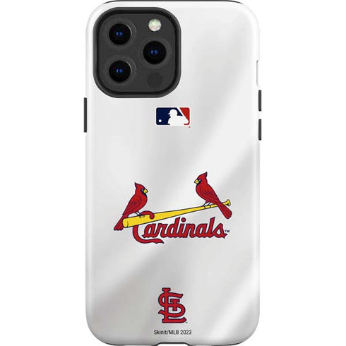 MLB St. Louis Cardinals Home Jersey iPhone 15 Pro Max Impact Case