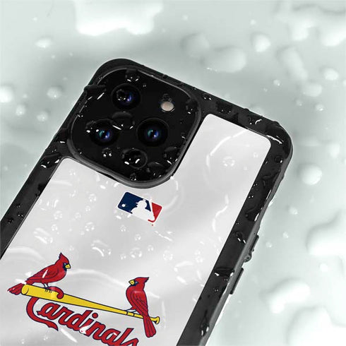 MLB St. Louis Cardinals Home Jersey iPhone 14 Pro Max Waterproof Case