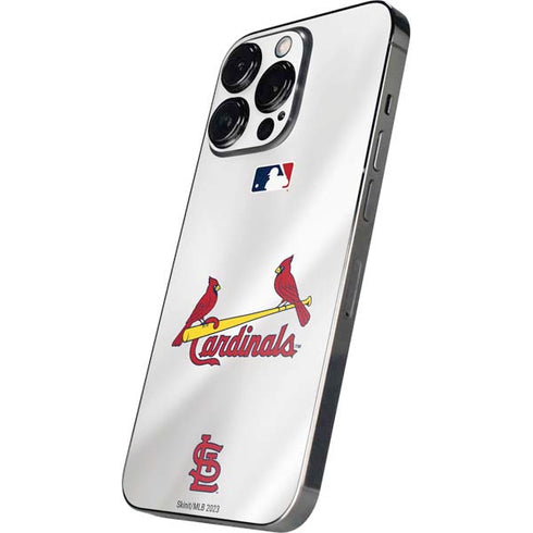 MLB St. Louis Cardinals Home Jersey iPhone 14 Pro Skin
