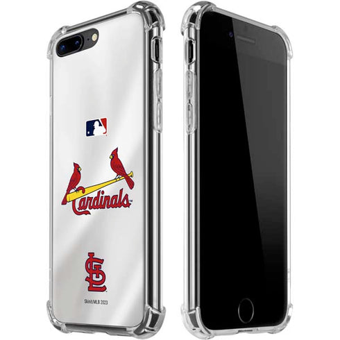 MLB St. Louis Cardinals Home Jersey iPhone 7/8 Plus Clear Case