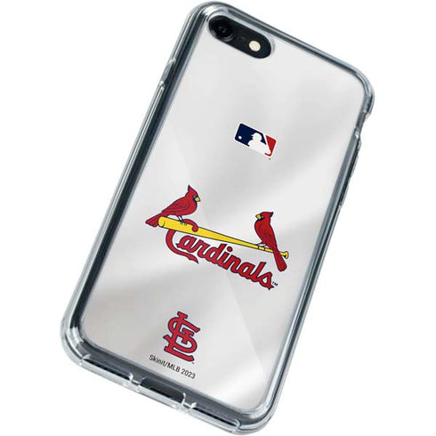 MLB St. Louis Cardinals Home Jersey iPhone SE (2nd & 3rd Gen) Clear Case
