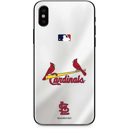 MLB St. Louis Cardinals Home Jersey iPhone XS Skin