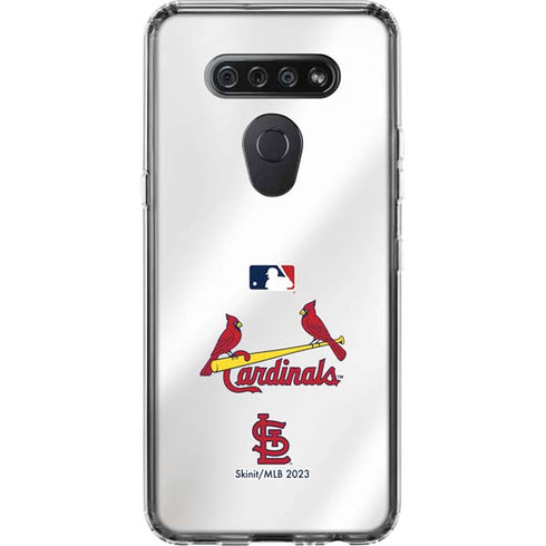 MLB St. Louis Cardinals Home Jersey LG K51/Q51 Clear Case