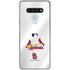 MLB St. Louis Cardinals Home Jersey LG Stylo 6 Clear Case