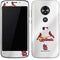 MLB St. Louis Cardinals Home Jersey Moto E5 Play Skin