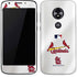MLB St. Louis Cardinals Home Jersey Moto E5 Play Skin