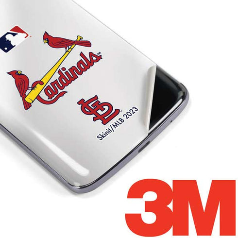 MLB St. Louis Cardinals Home Jersey Moto E5 Plus Skin