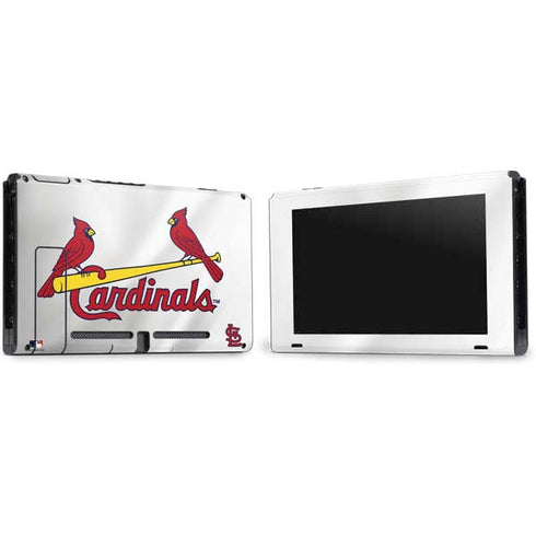 MLB St. Louis Cardinals Home Jersey Nintendo Switch Bundle Skin