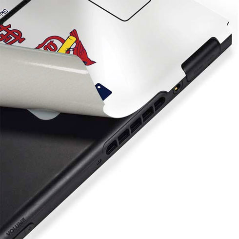 MLB St. Louis Cardinals Home Jersey Nintendo Switch Bundle Skin