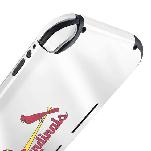 MLB St. Louis Cardinals Home Jersey Nintendo Switch Lite Skin