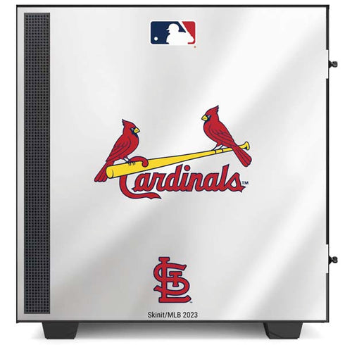 MLB St. Louis Cardinals Home Jersey NZXT H510 Compact ATX Mid-Tower Case Skin
