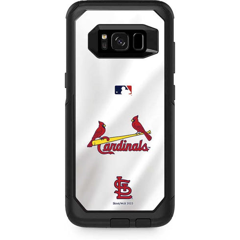 MLB St. Louis Cardinals Home Jersey Otterbox Commuter Galaxy Skin