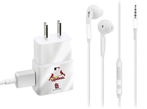 MLB St. Louis Cardinals Home Jersey Phone Charger Skin
